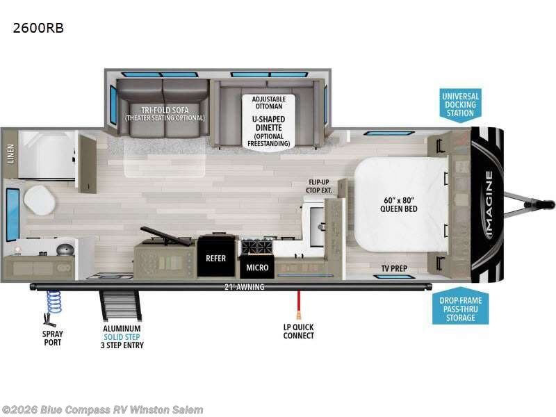 2025 Grand Design Imagine 2600RB RV for Sale in Rural Hall, NC 27045 T97486