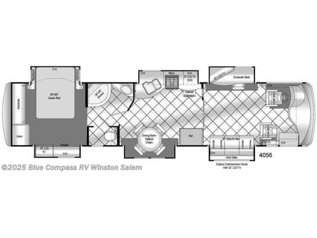 2009 Damon Tuscany 4056 - Used Class A For Sale by Blue Compass RV Winston Salem in Rural Hall, North Carolina