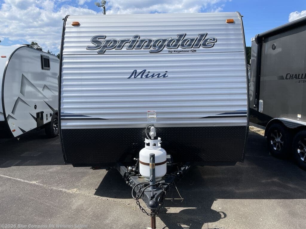 Used 2019 Keystone Springdale Mini 1700FQ available in Rural Hall, North Carolina