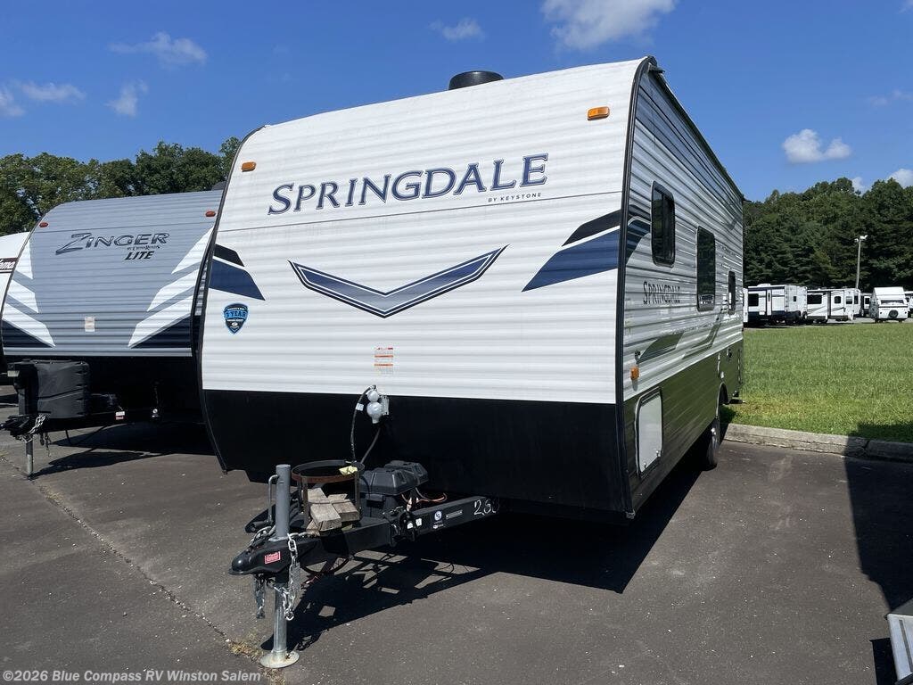 Used 2022 Keystone Springdale Mini 1800BH available in Rural Hall, North Carolina