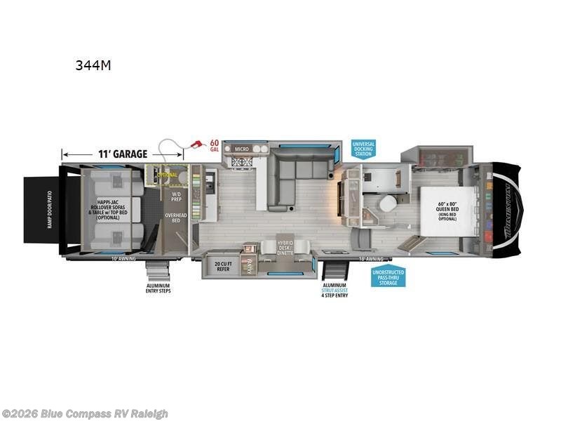 2025 Momentum M-Class 344M by Grand Design from Blue Compass RV Raleigh in Raleigh, North Carolina