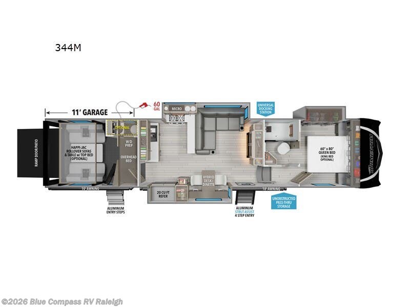 2025 Momentum M-Class 344M by Grand Design from Blue Compass RV Raleigh in Raleigh, North Carolina