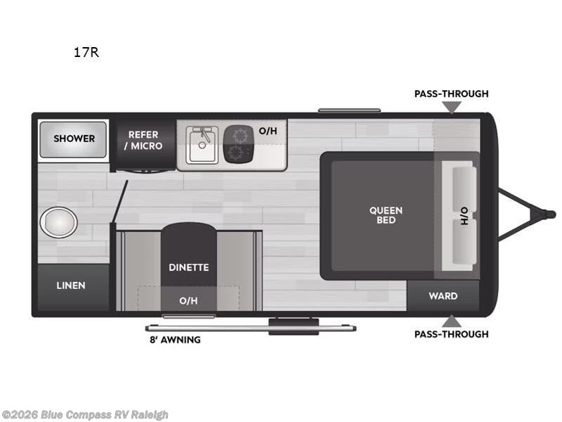 2025 Coleman 17R by Keystone from Blue Compass RV Raleigh in Raleigh, North Carolina