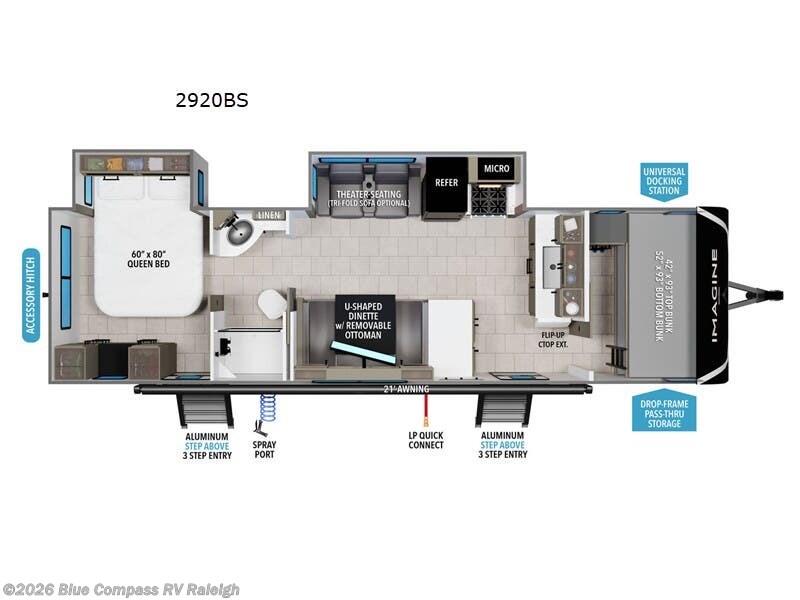 2026 Imagine 2920BS by Grand Design from Blue Compass RV Raleigh in Raleigh, North Carolina