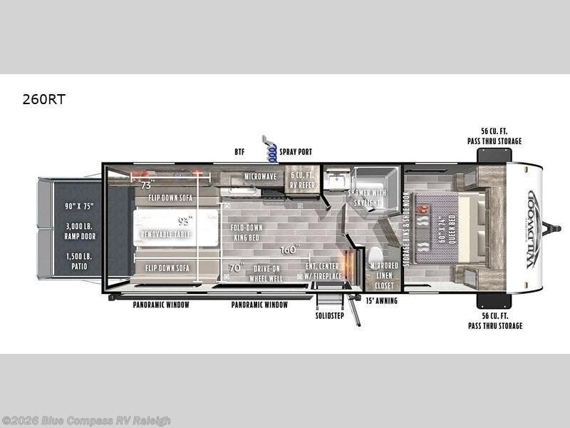 2020 Wildwood FSX 260RT by Forest River from Blue Compass RV Raleigh in Raleigh, North Carolina