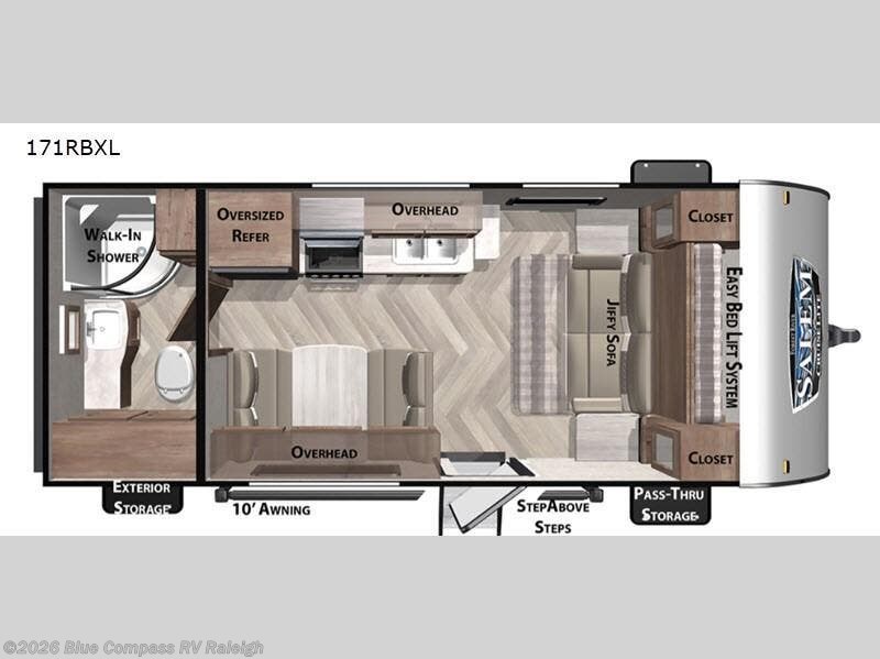 2021 Salem Cruise Lite 171RBXL by Forest River from Blue Compass RV Raleigh in Raleigh, North Carolina