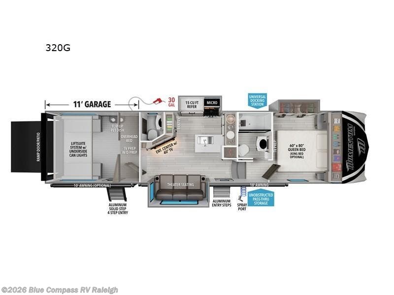 2026 Momentum G-Class 320G by Grand Design from Blue Compass RV Raleigh in Raleigh, North Carolina