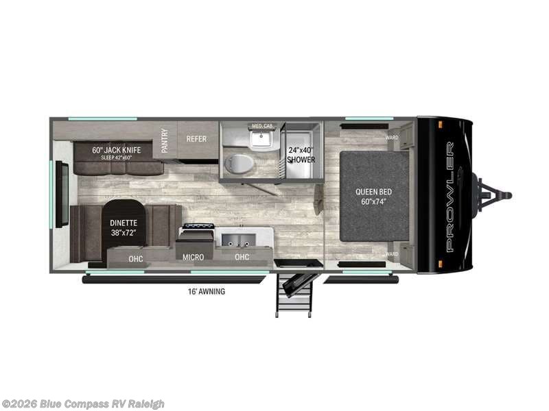 2026 Heartland Prowler 2100QB - New Travel Trailer For Sale by Blue Compass RV Raleigh in Raleigh, North Carolina