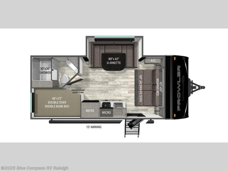 2026 Prowler 1802MBS by Heartland from Blue Compass RV Raleigh in Raleigh, North Carolina