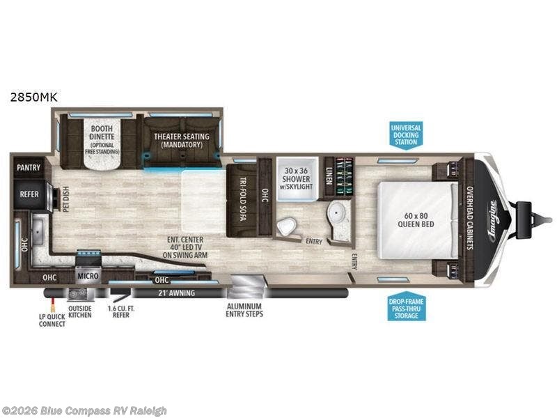 2019 Imagine 2850MK by Grand Design from Blue Compass RV Raleigh in Raleigh, North Carolina