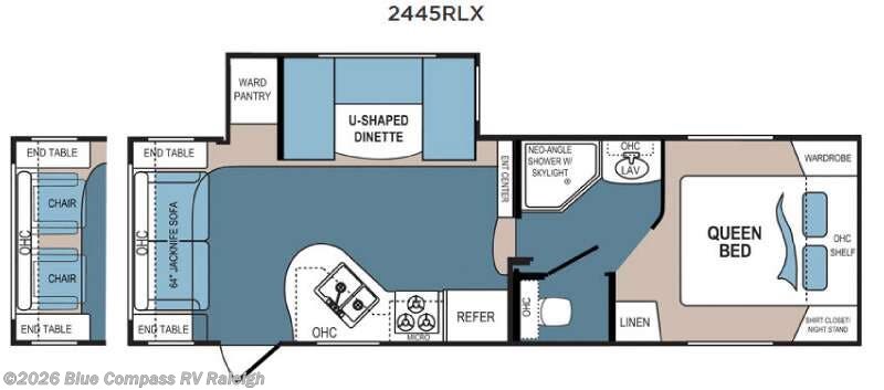 2016 Dutchmen Denali Lite 2445RL - Used Fifth Wheel For Sale by Blue Compass RV Raleigh in Raleigh, North Carolina features Slideout