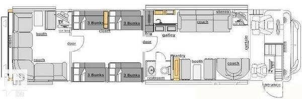 1996 Prevost Rv Prevost 45 For Sale In Port Orange Fl 32129