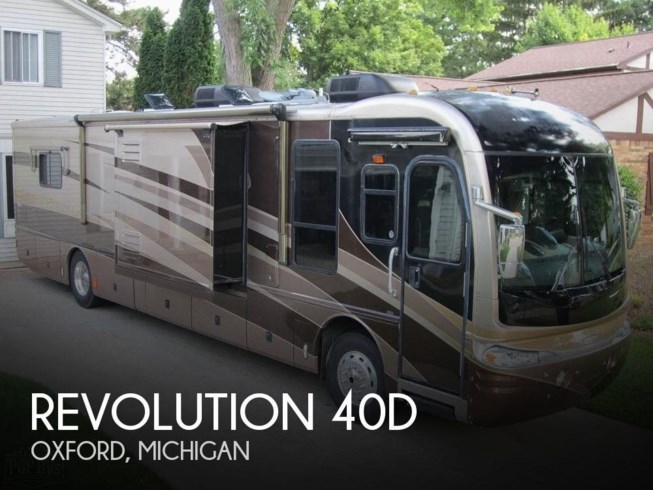 2004 Fleetwood Revolution 40d Rv For Sale In Oxford Mi 48371 187373 Rvusa Com Classifieds