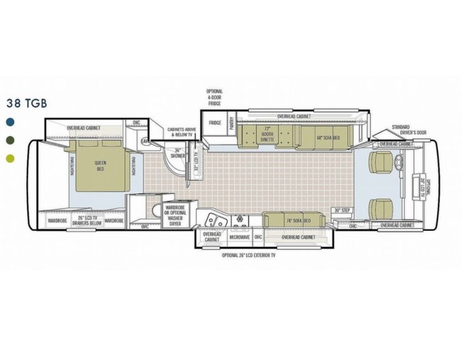 2009 Tiffin Allegro Bay 38TGB RV for Sale in Joliet IL 2009 Tiffin Allegro Bay 38TGB RV for Sale in Joliet IL