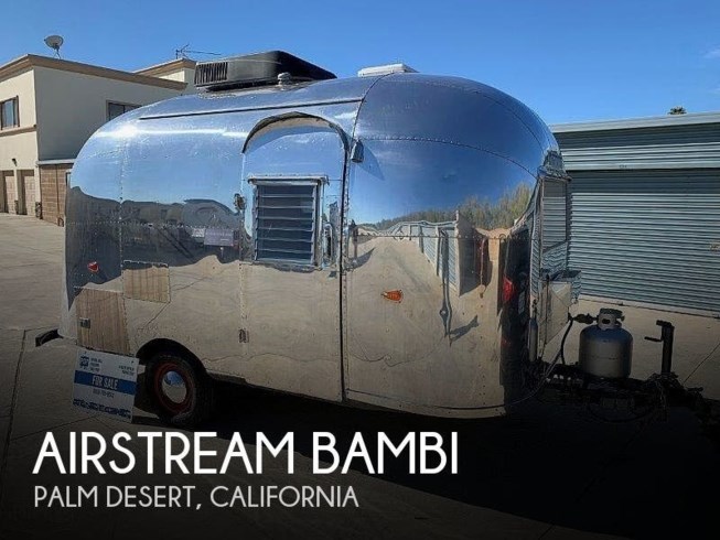 1961 Airstream Bambi Airstream Rv For Sale In Palm Desert Ca 92211 201436 Rvusa Com Classifieds