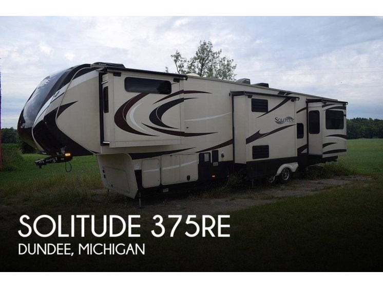 Used 2016 Grand Design Solitude 375RE available in Dundee, Michigan