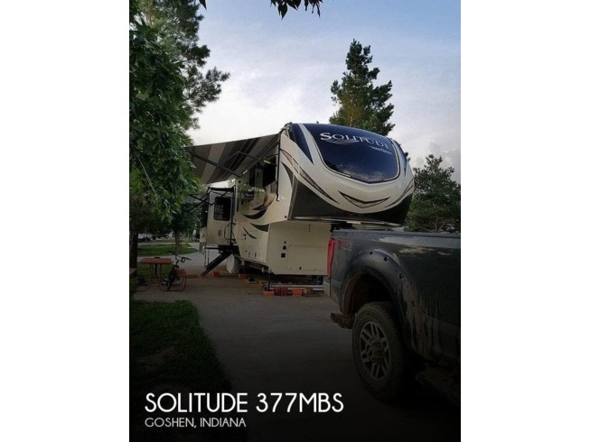 2019 Grand Design Solitude 377mbs Rv For Sale In Goshen In 46528 197234 Rvusa Com Classifieds