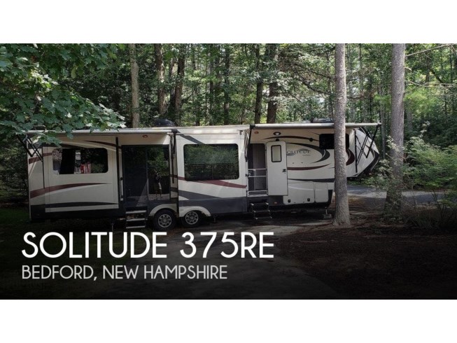 Used 2016 Grand Design Solitude 375RE available in Bedford, New Hampshire
