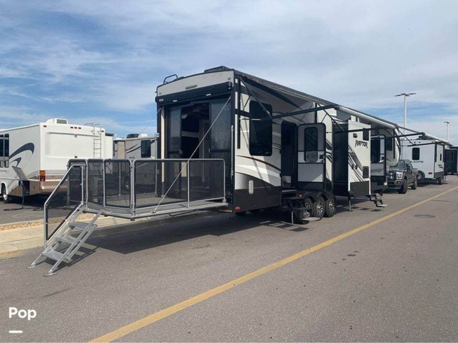 2014 Keystone Raptor 415TS - Used Toy Hauler For Sale by Pop RVs in Winter Haven, Florida