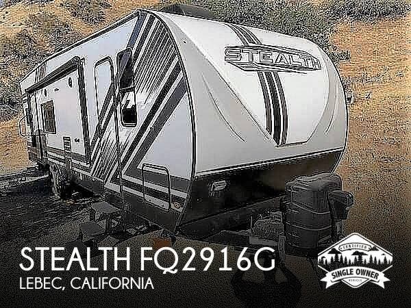 Used 2021 Forest River Stealth FQ2916G available in Lebec, California