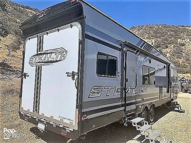 2021 Forest River Stealth FQ2916G - Used Toy Hauler For Sale by Pop RVs in Lebec, California