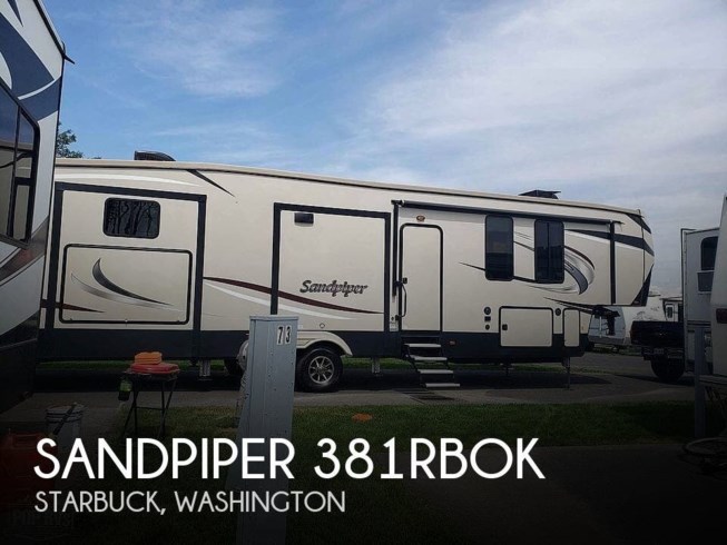 Used 2019 Forest River Sandpiper 381RBOK available in Starbuck, Washington