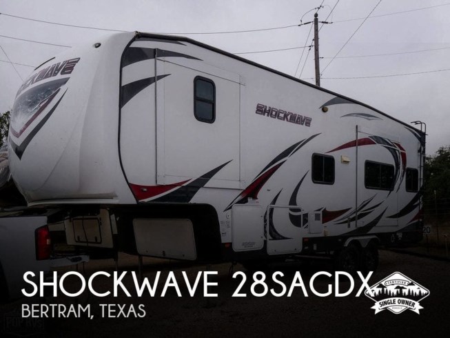 Used 2017 Forest River Shockwave 28SAGDX available in Bertram, Texas