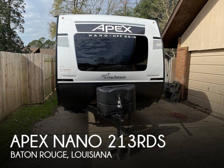 Used 2022 Coachmen Apex Nano 213RDS available in Baton Rouge, Louisiana