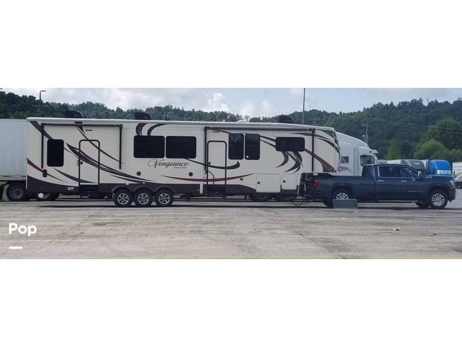 2015 Forest River Vengeance 39R12 - Used Toy Hauler For Sale by Pop RVs in Benton Harbor, Michigan
