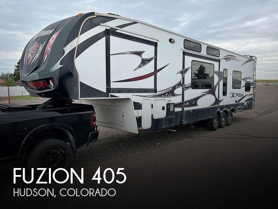 2012 Keystone Fuzion 405 Toy Hauler RV for Sale in Hudson, CO 80642