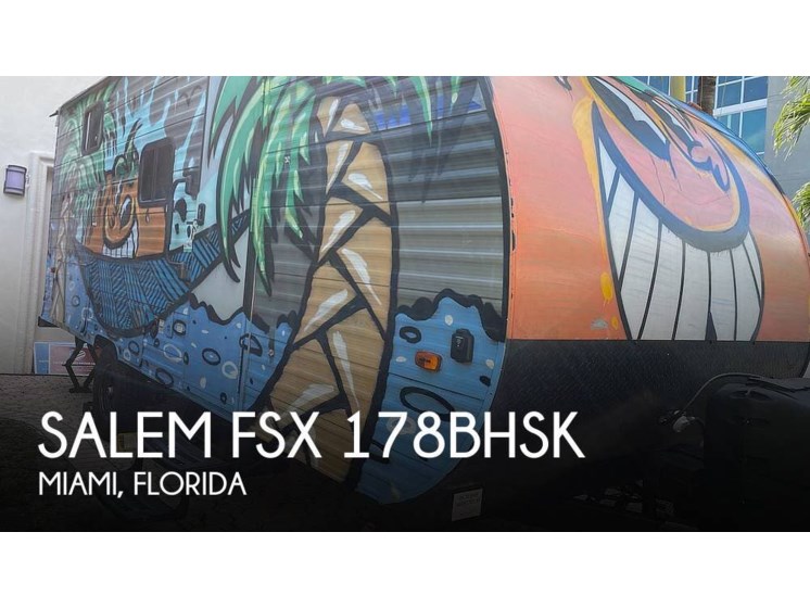Used 2021 Forest River Salem FSX 178BHSK available in Miami, Florida