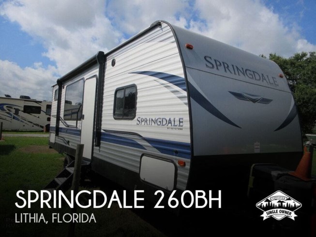 Used 2021 Keystone Springdale 260BH available in Lithia, Florida