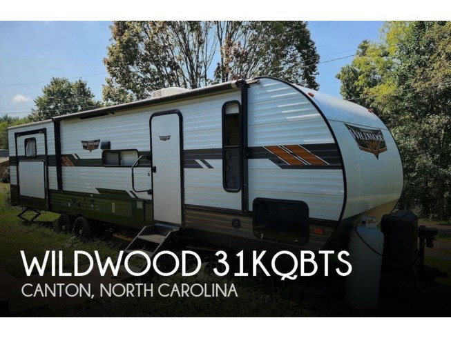 Used 2020 Forest River Wildwood 31KQBTS available in Canton, North Carolina