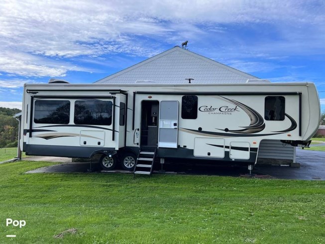 2019 Forest River Cedar Creek 38 EL - Champagne Edition - Used Fifth Wheel For Sale by Pop RVs in Corning, New York
