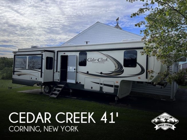 Used 2019 Forest River Cedar Creek 38 EL - Champagne Edition available in Corning, New York