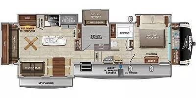 Used 2022 Jayco Eagle 355MBQS available in New Milford, Connecticut