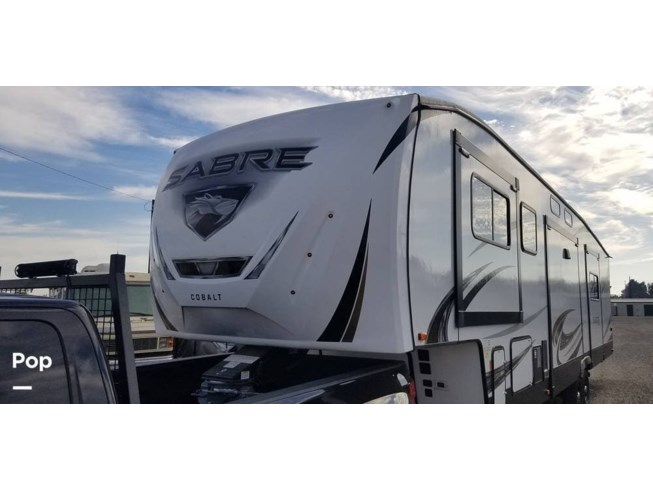 2022 Forest River Sabre Cobalt 37FLH - Used Fifth Wheel For Sale by Pop RVs in Turlock, California