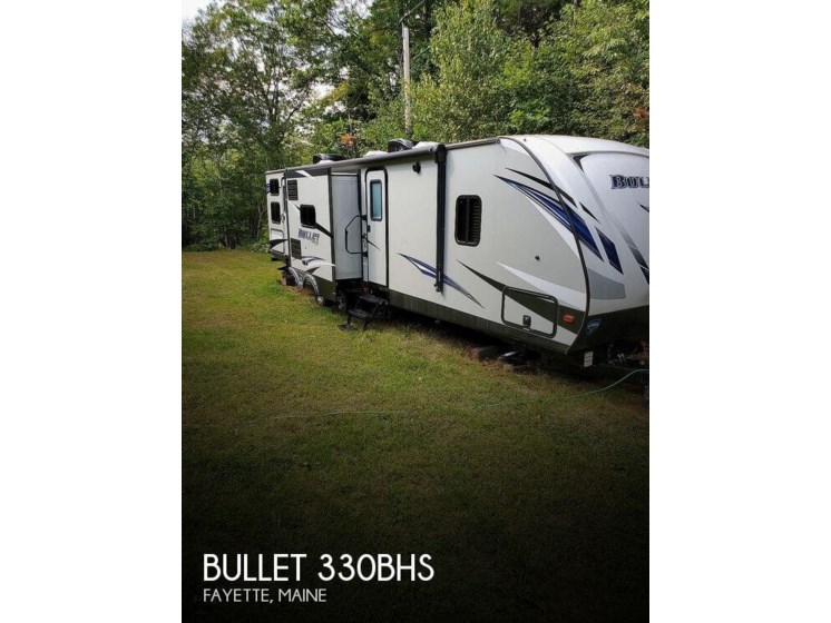 Used 2019 Keystone Bullet 330BHS available in Fayette, Maine