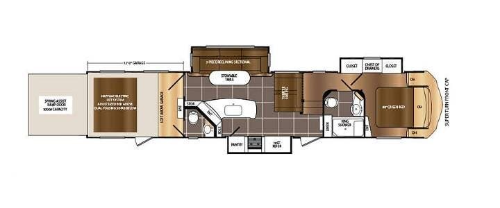 2017 Prime Time Spartan 1245 - Used Fifth Wheel For Sale by Pop RVs in Wittmann, Arizona features Slideout, Air Conditioning, Awning, Generator