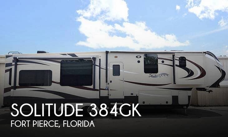 Used 2016 Grand Design Solitude 384GK available in Fort Pierce, Florida