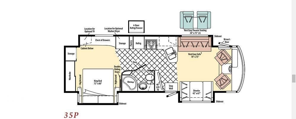 Used 2010 Winnebago Adventurer 35P available in Salome, Arizona