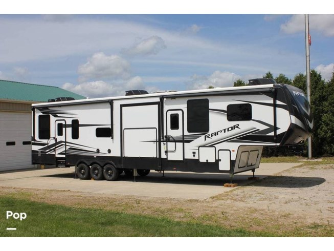2022 Keystone Raptor 423 - Used Toy Hauler For Sale by Pop RVs in Morenci, Michigan