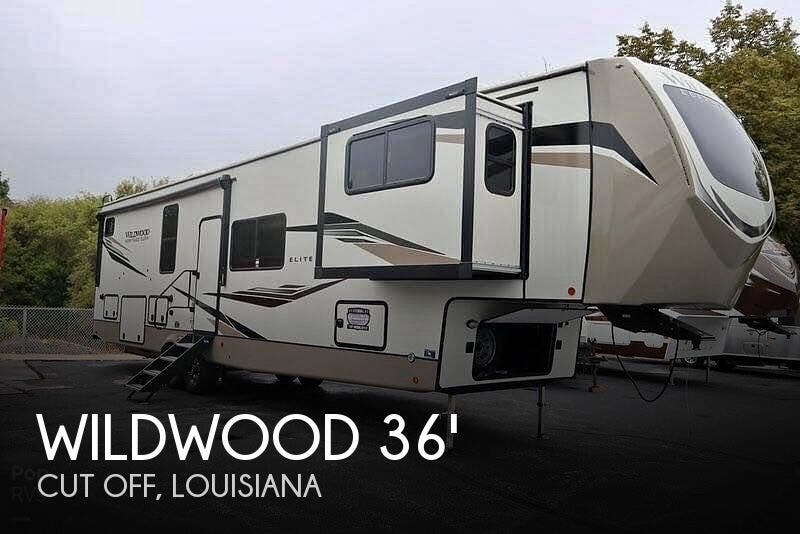 2022 Forest River Wildwood Heritage Glen Elite 36FL RV for Sale in Cut