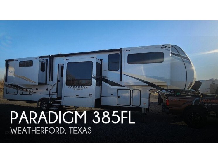Used 2022 Alliance RV Paradigm 385FL available in Weatherford, Texas