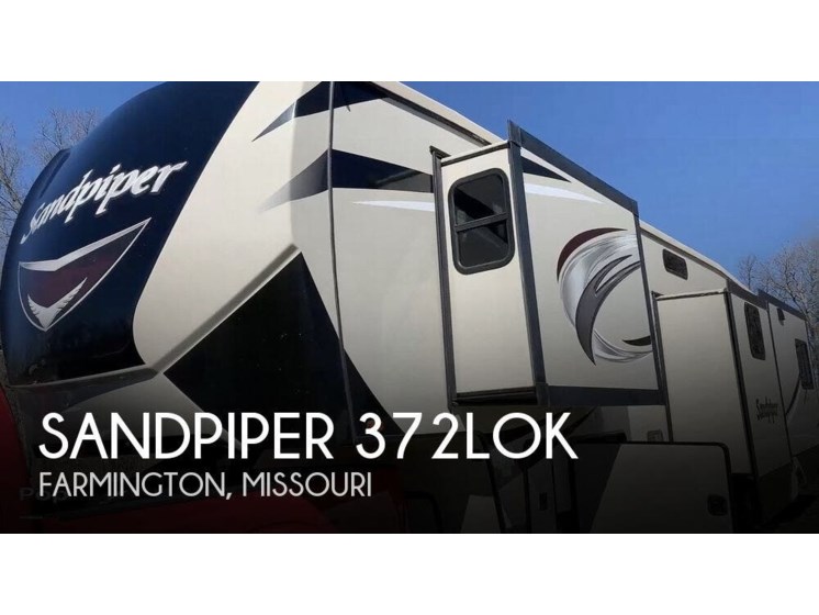 Used 2018 Forest River Sandpiper 372LOK available in Farmington, Missouri