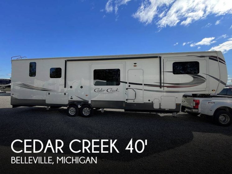 Used 2020 Forest River Cedar Creek Silverback 37FLB available in Belleville, Michigan