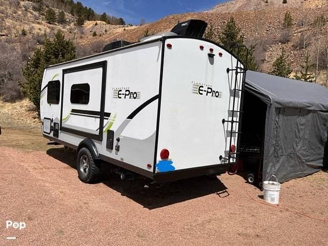 2022 Forest River Flagstaff E-Pro 19FBS - Used Travel Trailer For Sale by Pop RVs in Victor, Colorado