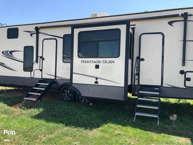2021 Forest River Heritage Glen 378FL - Used Fifth Wheel For Sale by Pop RVs in Guthrie, Oklahoma