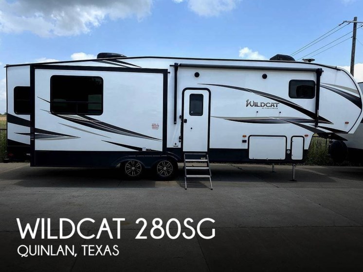 Used 2020 Forest River Wildcat 280SG available in Quinlan, Texas