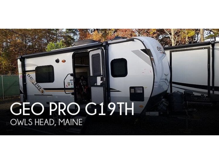 Used 2021 Rockwood Geo Pro G19TH available in Owls Head, Maine
